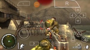 medal of honor (psp gameplay ) chapitre 1