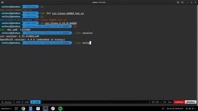 Red Hat OpenShift - CodeReady Containers