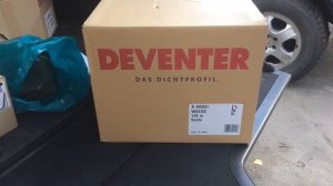 Уплотнитель для межкомнатных дверей белый Deventer S6602