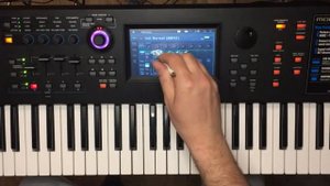 Как создать и использовать сайдчейн (Sidechain) на Yamaha MODX в Pattern и живой игре