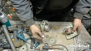 Колесная косилка BOJET ELM 38 . диагностика и ремонт