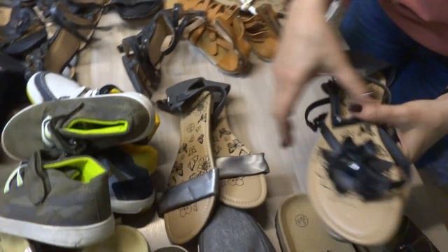 Обувь сток лето Aldi Лот 2 11.3 кг