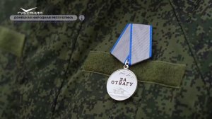 Награждение бойцов СВО. Подразделение общевойсковой армии ЦВО