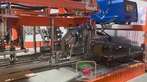 Модель E-7 автоматический формирователь лотков из гофрированного картона. (Видео 1)