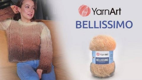 ☀️Bellissimo YarnArt. Обзор пряжи (360p)