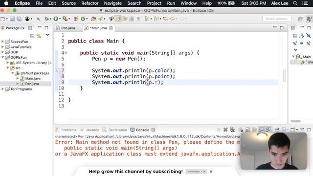 Object-Oriented Programming Java Tutorial