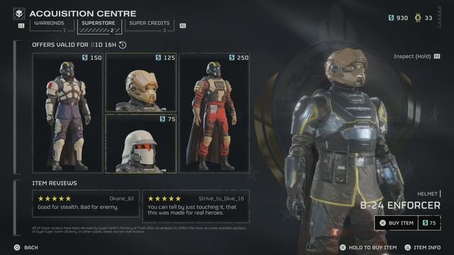 HELLDIVERS 2 Superstore inventory today February 22nd2024