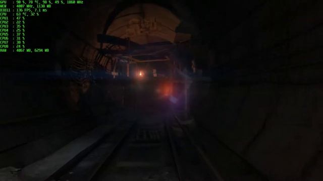 Metro 2033 Redux - GTX 1060 - i7 - 16GB RAM - 1080p смотреть онлайн