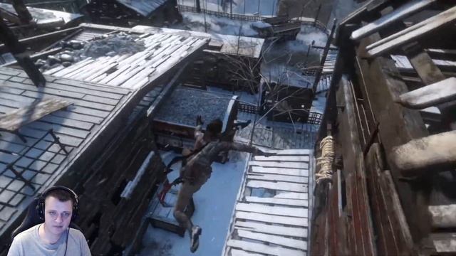 БАЛДЕЖНОЕ ПРОХОЖДЕНИЕ Rise of the Tomb Raider | Реакция на  @GUZNO