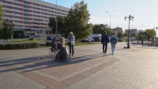 Набережная Астрахани 02.10.2021