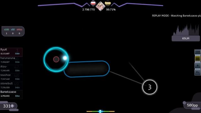 Bartek22830 | Kano - Daisy Blue [Bloom] +HDDT 98.99% {#2 685pp FC} - osu!