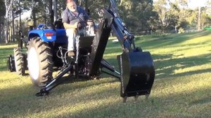 Навесная экскаваторная установка на Фотоне 244