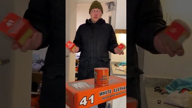 Нюхательный табак Белый Слон White Elephant snuff