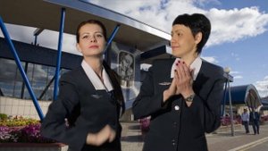 Бортпроводники Авиакомпании ЮТэйр / UTair Airlines flight attendants