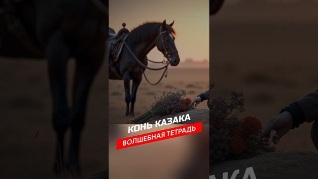 Волшебная тетрадь. Конь казака. Казачья песня. Песня о дружбе. сл. Руслан Ходяков #песня #дружба