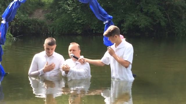 Свято Хрещення у воді церкви «Добра новина», Нетішин 2018