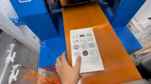 Автоматический шлифовально-полировочный станок для обработки металлических изделий