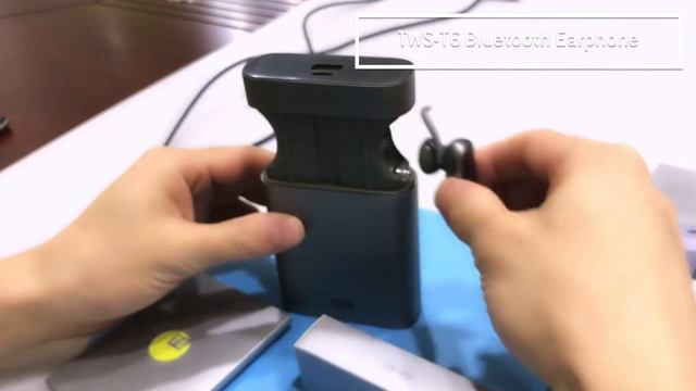 2020 New trend display TRUE Wireless Earbuds TWS T6 bluetooth headset смотреть онлайн