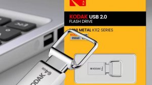 USB флеш-накопители в металлическом корпусе Kodak Flash Drive K112