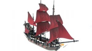 LEGO BUILD, REVIEW, COMPARISON QUEEN ANNE'S REVENGE #4195