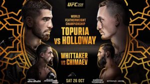 UFC 308 KHAMZAT CHIMAEV vs ROBERT WHITTAKER