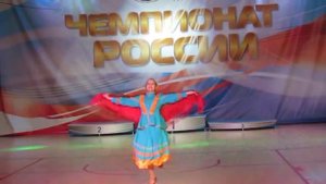 Солистка ХС "Ассорти" Оксана Гришина Казачий танец "ЧЕРНОМОРОЧКА"
