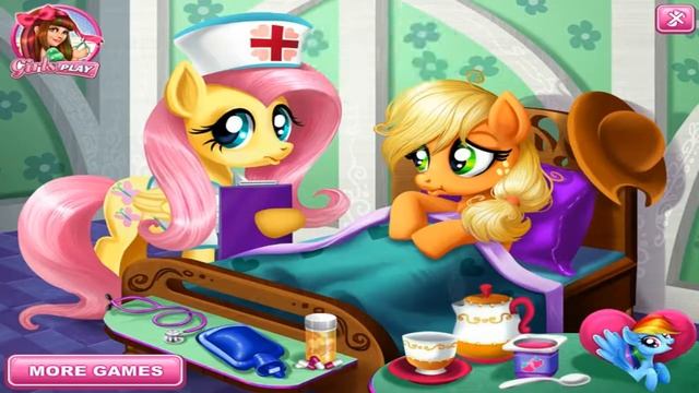 Applejack Stomach Care Baby Games