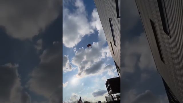 Flying on a trampoline @daniverver