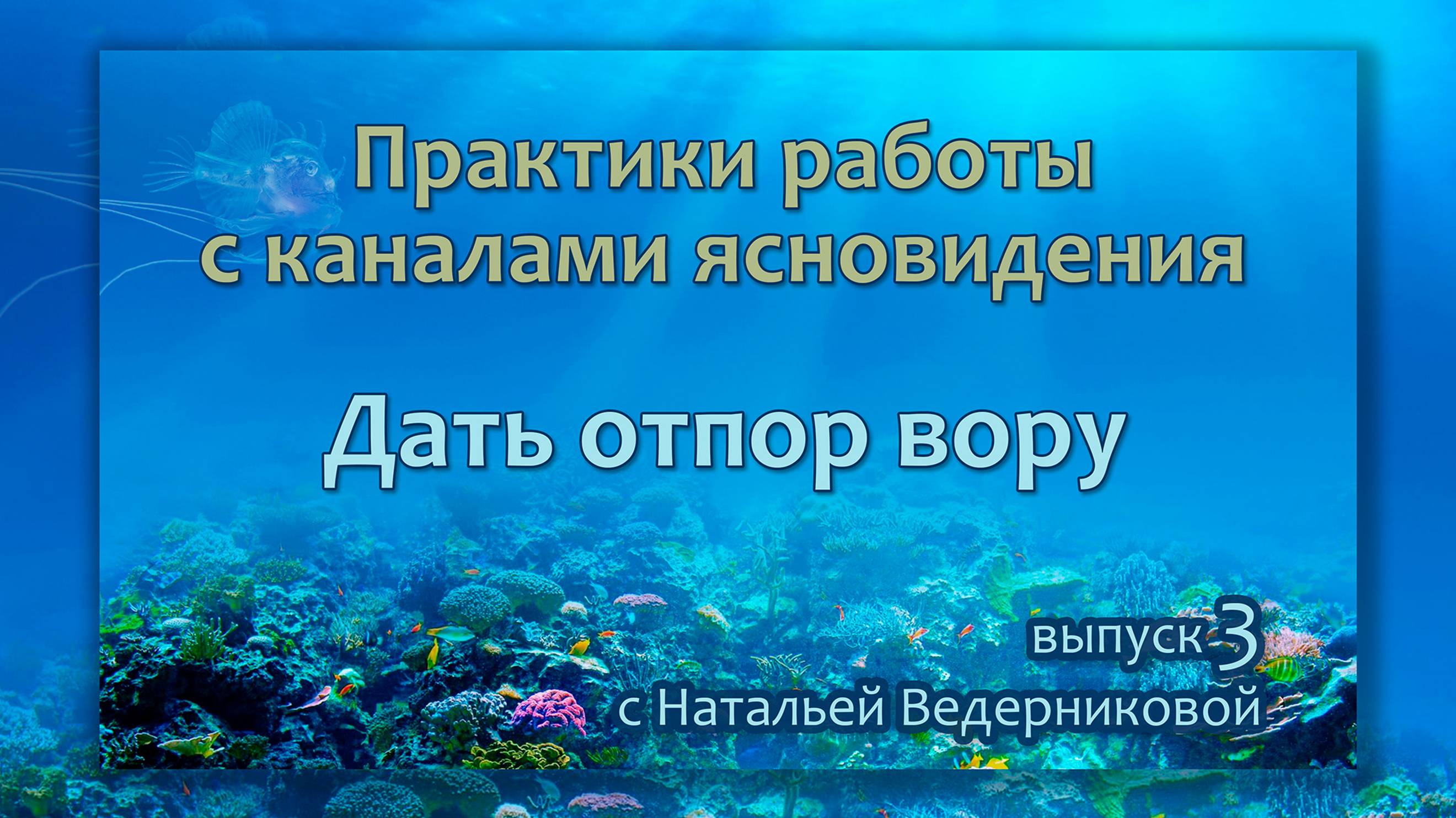 Дать отпор вору - Выпуск 3 | Практики по каналам ясновидения с Натальей
Ведерниковой