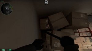 Пасхалка на карте Bank (CS:GO)