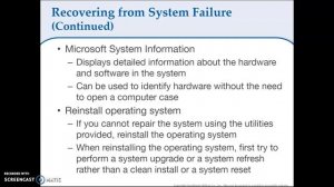 Basic Comp Repair & Netorking  - PC Troubleshooting Part 2