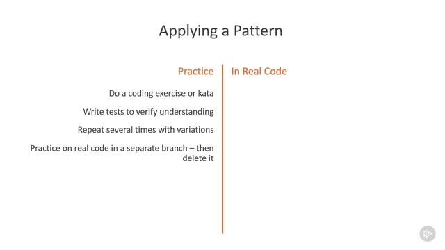 01. Behavioral
01. Design Patterns Overview
02. Design Patt
07. When Should We Apply Design Patterns