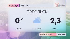 Прогноз погоды на 29 октября