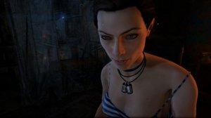 Сцена близости Артема с Аней [Metro: Last Light]