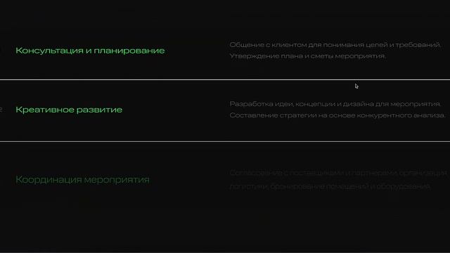 💻 Кейс по разработке landing page для компании «O.K. Agency» оказание услуг в области BTL и Event