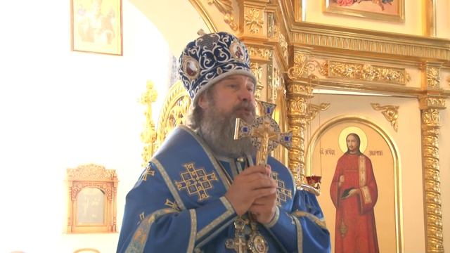 Слово епископа Максима в престольный праздник в Елецком Знаменском женском монастыре