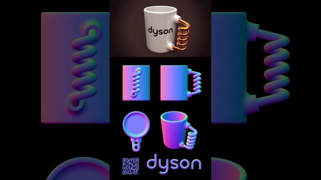 Горячая кружка Dyson hot mug+