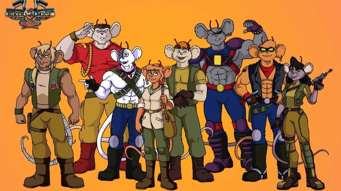 Мыши-рокеры с Марса – 1 сезон 5 серия «Мышь и мотоцикл» / Biker Mice from Mars