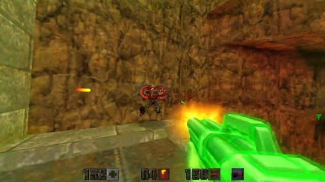 Quake 2 Remastered - Unit 3 All Secrets Nightmare Difficulty (No commentary) смотреть онлайн