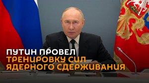 Путин дал старт тренировочным пускам ядерных ракет