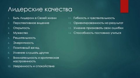 9.2. Типы лидерства. Виды лидеров