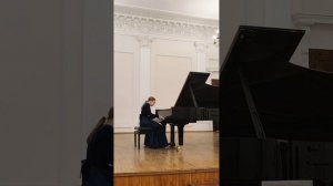 И. Гайдн, Соната для фортепиано до мажор (op.13 №1) I часть, исполняет София Жеребцова, 12 лет