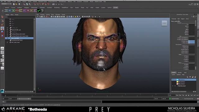 Arkane Studios Prey: Facial Rig System смотреть онлайн