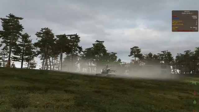 Dayz / ArmA II Bell 47 Helicopter Loopty Loop Flip