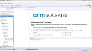 Arm Socrates: 3) Getting Started - GUI perspectives | Arm