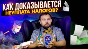 Как доказывается неуплата налогов? СК и ФНС.