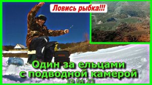 Один за ельцами с подводной камерой 19 04 23