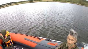 Лодка Боатсман 320аср и 210 кг.в кокпите.