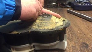 замена ремня на ЭСИ-2400Н (Калибр)