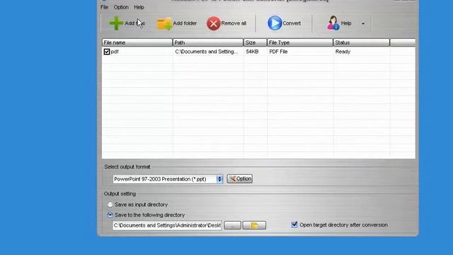 A quick look at Aostsoft PDF to PowerPoint Converter смотреть онлайн